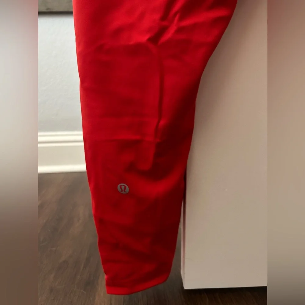 lululemon athletica Red High-Rise Leggings